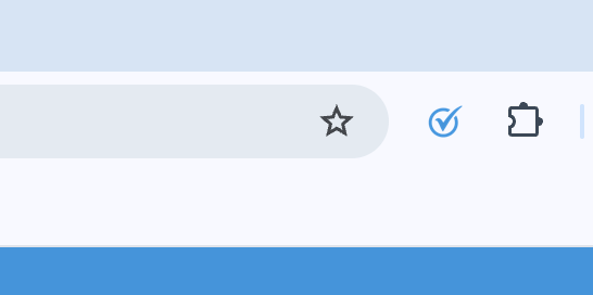 Applyology icon pinned in the Google Chrome toolbar